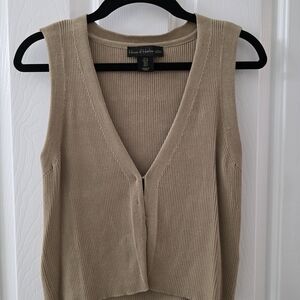 House of Harlow 1960 Tan Sleeveless Top